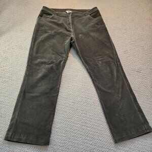 Woolrich Womens Size 16 Light Olive Corduroy Pants